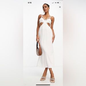 ASOS white dress